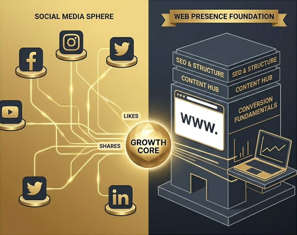 Website vs Social Media